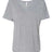 BELLA + CANVAS Women’s Slouchy V - Neck Tee - BELLA + CANVAS 8815 Athletic Heather S Women's V - Neck T-Shirts