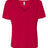 BELLA + CANVAS Women’s Slouchy V - Neck Tee - BELLA + CANVAS 8815 Red S Women's V - Neck T-Shirts