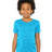 BELLA + CANVAS Youth CVC Jersey Tee - BELLA + CANVAS 3001YCVC Neon Blue S Short Sleeve T-Shirts