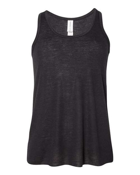 BELLA + CANVAS Youth Flowy Racerback Tank - BELLA + CANVAS 8800Y Black S