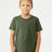 BELLA + CANVAS Youth Jersey Tee - BELLA + CANVAS 3001Y Military Green S Short Sleeve T-Shirts