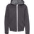 BELLA + CANVAS Youth Sponge Fleece Full - Zip Hoodie Sweatshirt - BELLA + CANVAS 3739Y Dark Grey Heather S Zip Hoodies