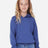 BELLA + CANVAS Youth Sponge Fleece Hoodie Sweatshirt - BELLA + CANVAS 3719Y Heather True Royal S Sweatshirts