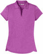 DriEquip Women's Heather Polo CLOSEOUT Polos/Knits DRI-EQUIP Berry Heather XS