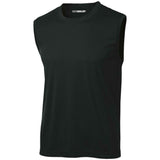 Men's Sleeveless Athletic Tee Shirt. Sizes XS-4XL Activewear DRI-EQUIP Black XS