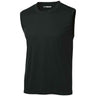 Men's Sleeveless Athletic Tee Shirt. Sizes XS-4XL Activewear DRI-EQUIP Black XS