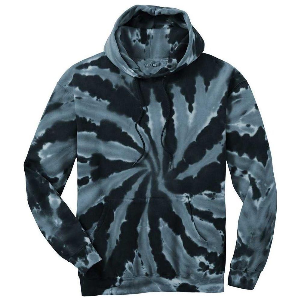 Joe's USA Men's Hoodies - Tie-Dye Hooded Sweatshirts Joe's USA Tie-Dye Black Small