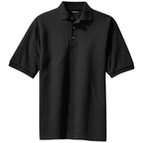 Joe's USA Men's Tall 100% Cotton Polo Shirts Joe's USA Black Large Tall