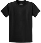 Joe's USA Mens Heavyweight Wholesale 6.1-ounce, 100% Cotton T-Shirt - Jet Black - JUSA T-Shirts Joe's USA Jet Black S
