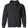 Joe's USA Men's Full Zipper Hoodies - Hooded Sweatshirts in 28 Colors. Sizes S-5XL-JetBlack Sweatshirts/Fleece Joe's USA Jet Black S