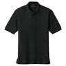 Mens Classic Silk Touch Polo Shirts in 36 Colors and Sizes: XS-6XL-Black Polos/Knits Joe's USA Black X-Small