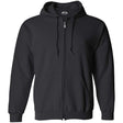 Wholesale Mens Heavy Blend Full-Zip Hooded Sweatshirt-Black Sweatshirts/Fleece Joe's USA Black S