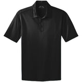 Joe's USA Men's Silk Touch Performance Polo XS- 6XL - Black Polos/Knits Joe's USA Black Small