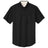 Joe's Men's Short Sleeve Button-Up Shirt - Black / Light Stone Woven Shirts Joe's USA Black / Light Stone Small