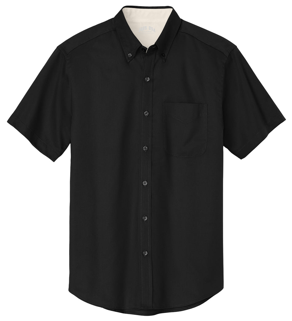 Joe's Men's Short Sleeve Button-Up Shirt