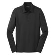Silk Touch Performance Long Sleeve Polo Polos/Knits Joe's USA Black X-Small