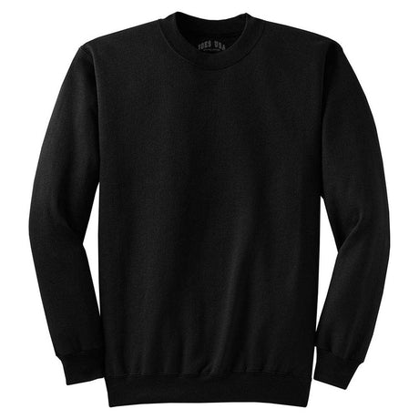 Joe's USA Youth Heavy Blend Crewneck Sweatshirt Sweatshirts/Fleece Joe's USA Small Black