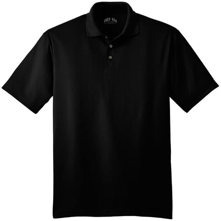 Performance Fine Jacquard Polo Polos/Knits Joe's USA Black X-Small