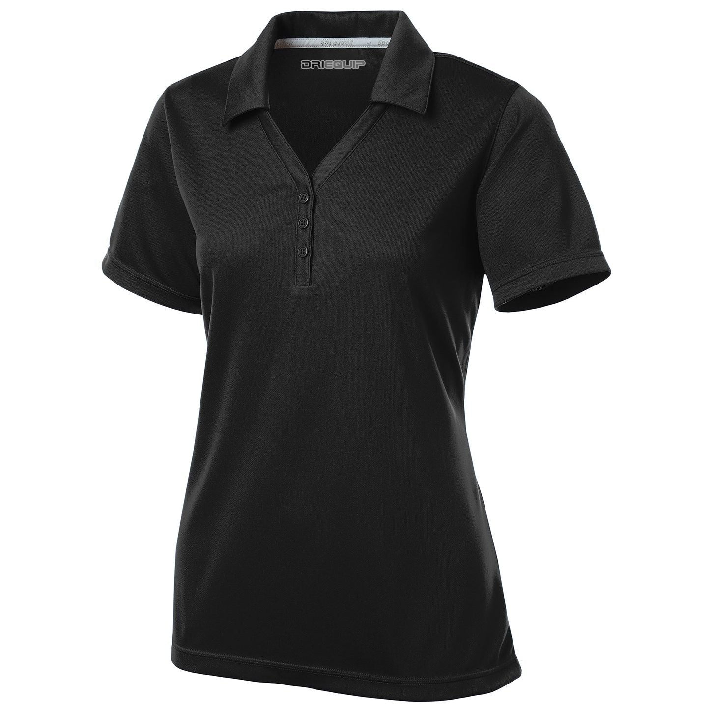 Ladies PosiCharge Micro-Mesh Polo Women's DRI-EQUIP X-Small Black