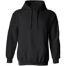 Wholesale Adult Hooded Sweatshirt - Black Sweatshirts/Fleece Joe's USA Black Small