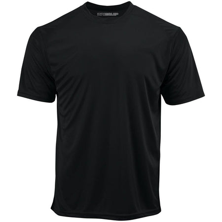 DRIEQUIP Men's Athletic All Sport Training Tee Shirts Activewear DRI-EQUIP Black