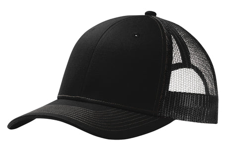 Joe's USA Snapback Trucker Cap – Mesh Back Curved Bill Hat