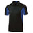 Men's Side Blocked Micropique Sport-Wick Polo - Black/ True Royal Polos/Knits DRI-EQUIP Black/ True Royal Small