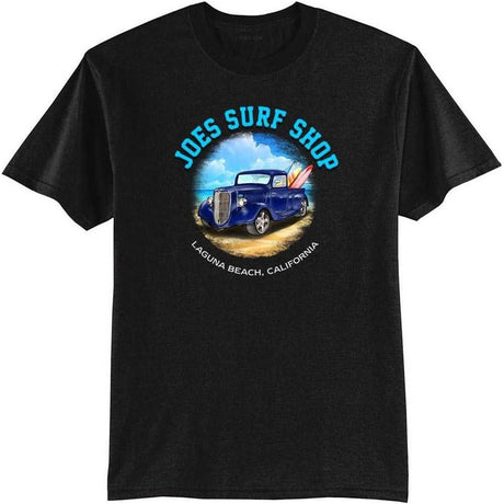 Joe's Surf Truck Design 50/50 Cotton Poly T-Shirts in Regular, Big and Tall Joe's USA