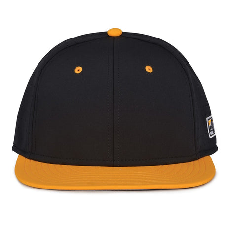 The Game GB998 Perforated GameChanger Baseball Hat | Wholesale Pro Shape Flat Bill Caps