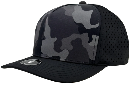 Zapped Headwear Blackhawk 5-Panel Snapback Hat | Wholesale Performance Caps