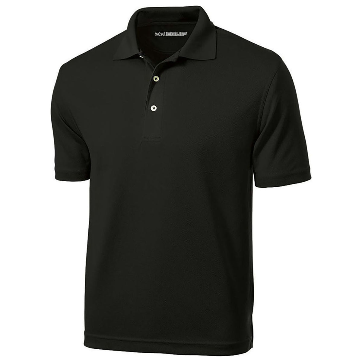 Men's Tall Dri-Mesh Polo Polos/Knits DRI-EQUIP Black Large Tall