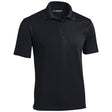 Mens Moisture Wicking Micropique Golf Polos - Black DRI-EQUIP Black Small