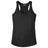 Ladies PosiCharge Competitor Racerback Tank Activewear DRI-EQUIP Black X-Small