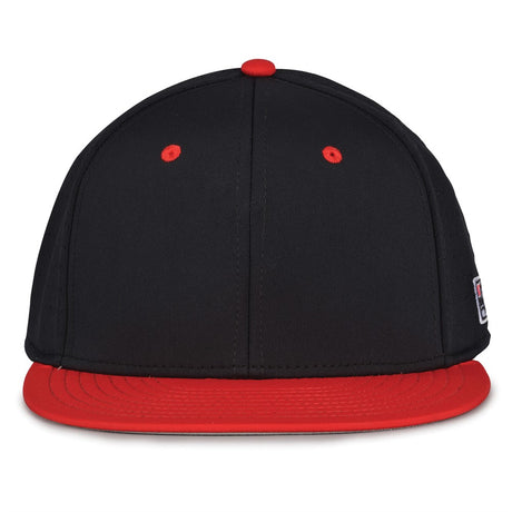 The Game GB998 Perforated GameChanger Baseball Hat | Wholesale Pro Shape Flat Bill Caps