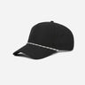 Joe's USA 5-Panel Rope Golf Hat | Water-Repellent Perforated Snapback Cap