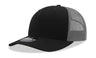 Decky 6 Panel Mid Profile Structured Cotton Blend Trucker | Decky 6021
