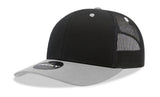 Decky 6 Panel Mid Profile Structured Cotton Blend Trucker | Decky 6021