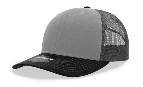 Decky 6 Panel Mid Profile Structured Cotton Blend Trucker | Decky 6021