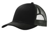 Joe's USA Snapback Trucker Cap – Mesh Back Curved Bill Hat