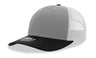 Decky 6 Panel Mid Profile Structured Cotton Blend Trucker | Decky 6021