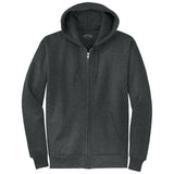 Wholesale Mens Heavy Blend Full-Zip Hooded Sweatshirt-BlackHeather Sweatshirts/Fleece Joe's USA Black Heather S