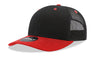 Decky 6 Panel Mid Profile Structured Cotton Blend Trucker | Decky 6021