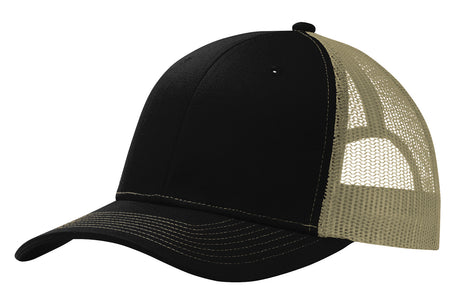 Joe's USA Snapback Trucker Cap – Mesh Back Curved Bill Hat
