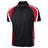Tricolor Micropique Sport-Wick Polo Polos/Knits DRI-EQUIP Black/True Red/White X-Small