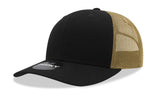 Decky 6 Panel Mid Profile Structured Cotton Blend Trucker | Decky 6021