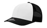 Decky 6 Panel Mid Profile Structured Cotton Blend Trucker | Decky 6021