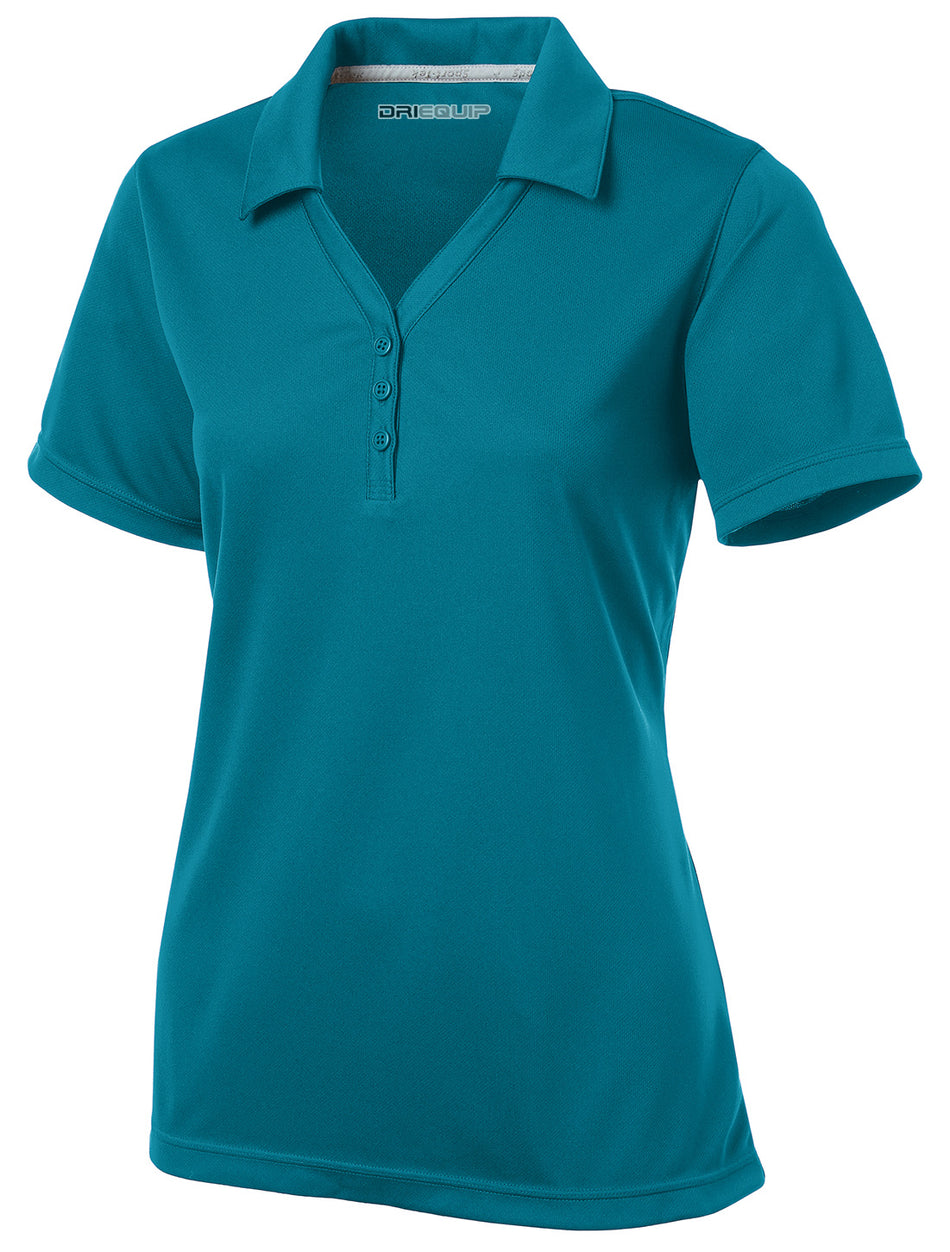 DRI-EQUIP Ladies PosiCharge Micro-Mesh Polo