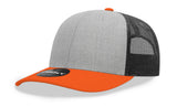 Decky 6 Panel Mid Profile Structured Cotton Blend Trucker | Decky 6021