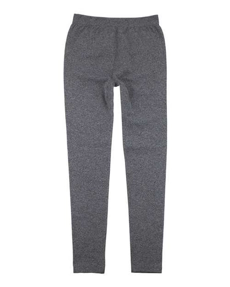 Boxercraft Girls' Alpine Fleece Leggings - Boxercraft YK08 Granite S/M