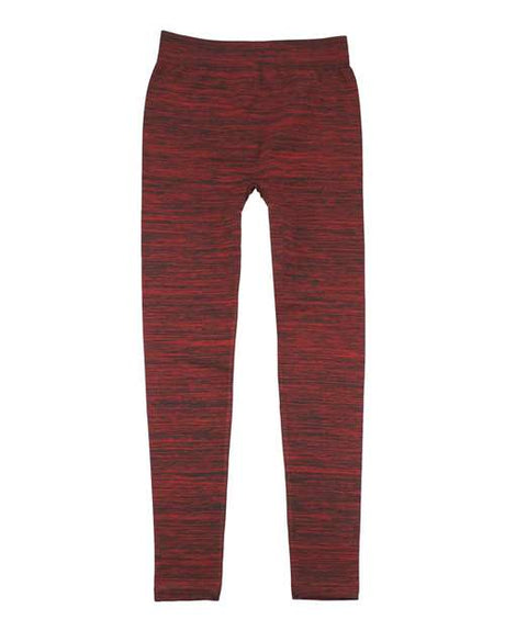 Boxercraft Girls' Alpine Fleece Leggings - Boxercraft YK08 Red/ Black S/M